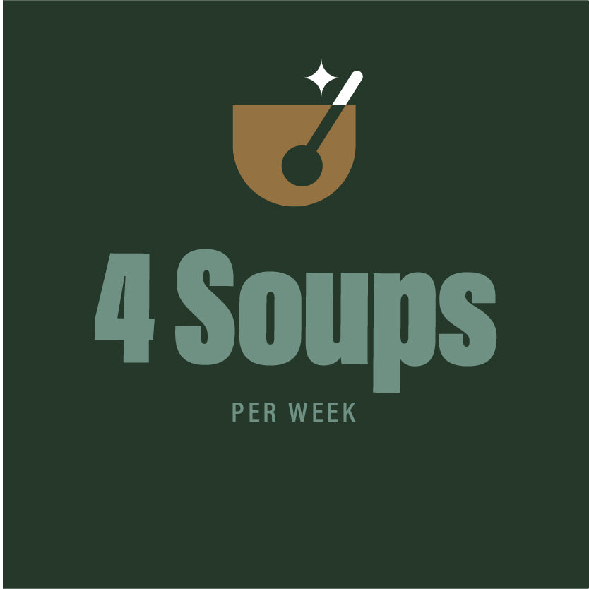 Club Member: 4 Soups/Weekly