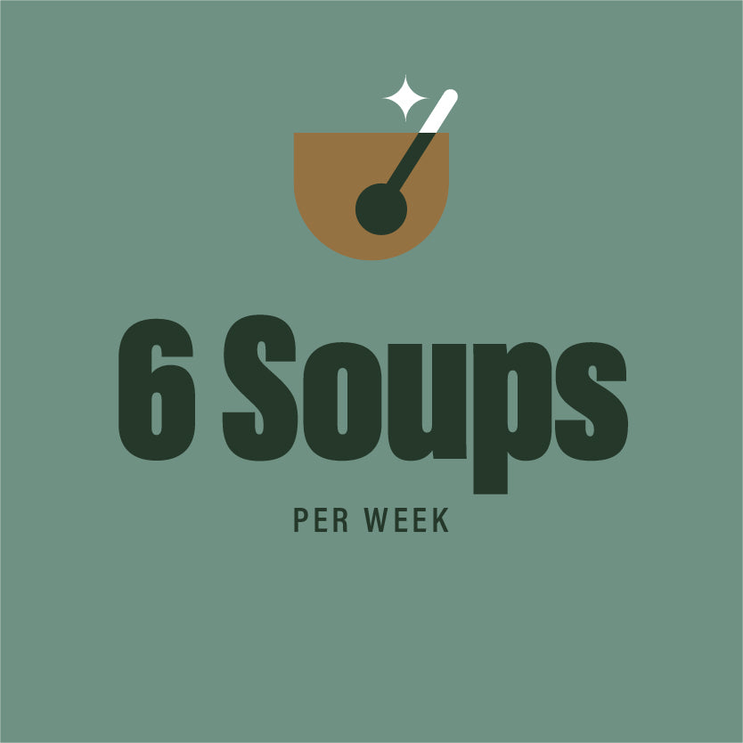 Club Member: 6 Soups/Weekly