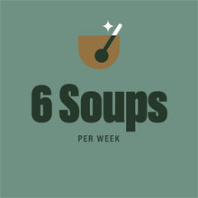 將圖片載入圖庫檢視器 Club Member: 6 Soups/Weekly
